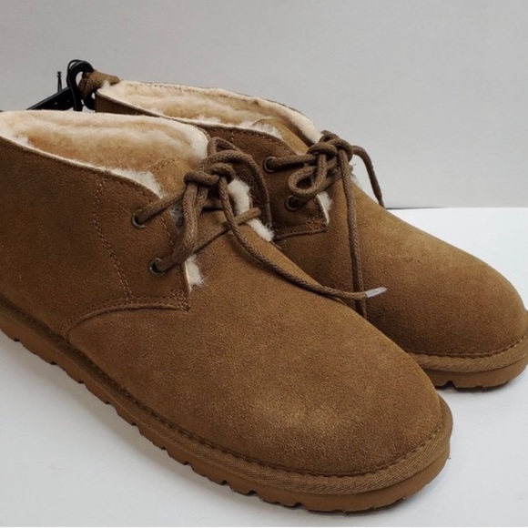 Pawz by bear paw mens Gavin chukka boots slippers tan size 10 - Picture 13 of 14